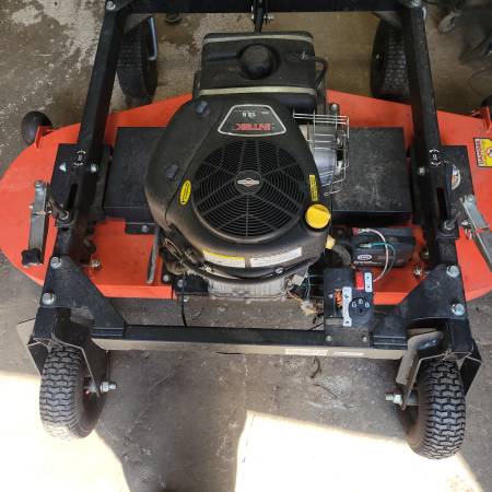 Photo DR pull behind mower $2,200