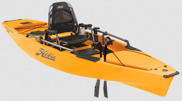Photo HOBIE Mirage 180 Pro Angler 14 - Papaya (Orange) Fishing Kayak - $4200 $4,200