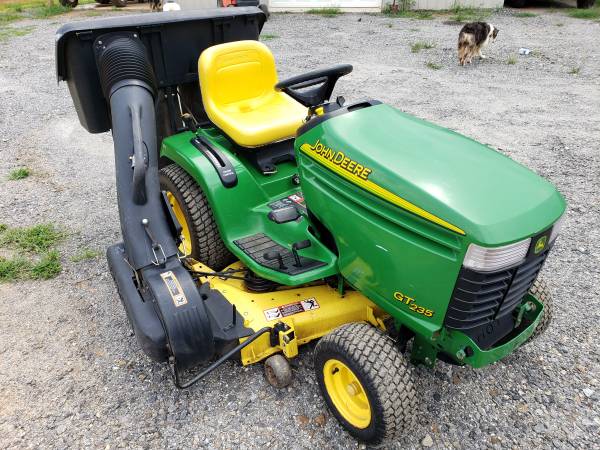 John Deere GT235 lawn mower with bagger - $2200 (Vale) | Garden Items ...