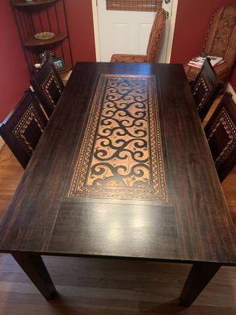 Photo Pier One Dining Room Set $250