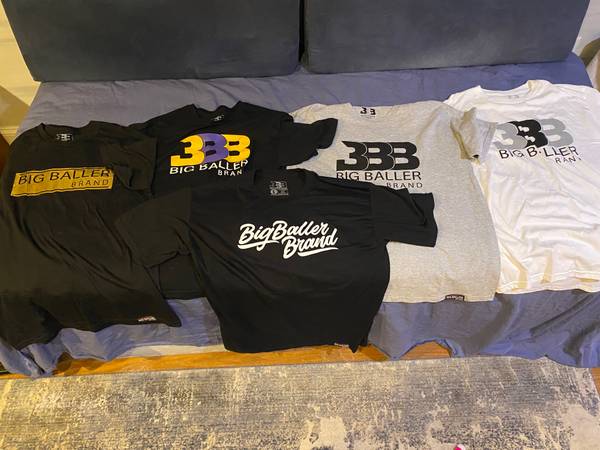 5 new BBB T shirts size large new $40