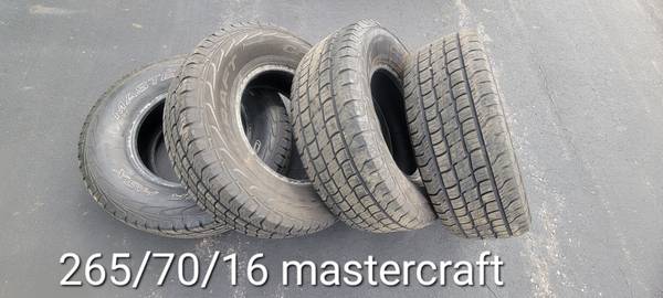 2657016 Mastercraft Courser HSX set of 4 tires $300 $300