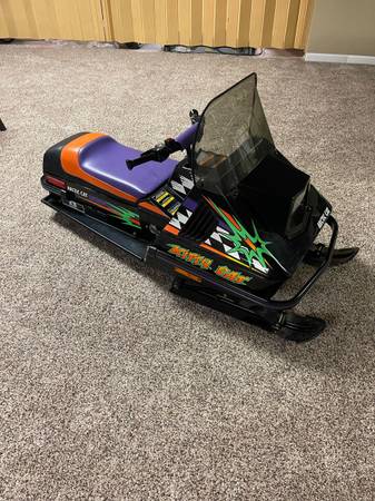 Photo Arctic Cat Kitty Cat Kids Snowmobile Looking For $1,234