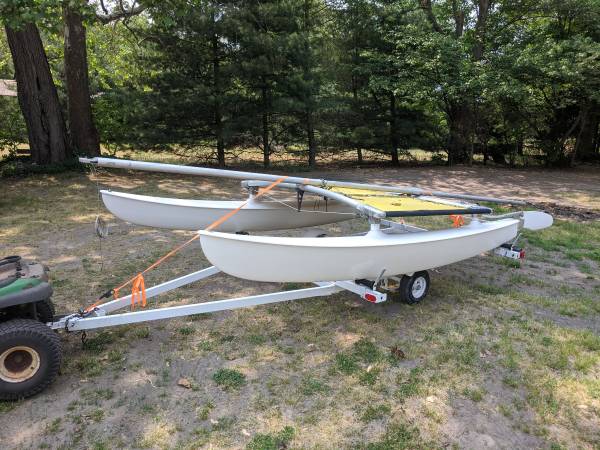 Photo Hobie Cat 14 foot from the mid-80s $350