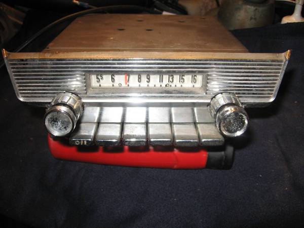 Photo 1958 thru 1960 Ford Thunderbird AM Radio $75