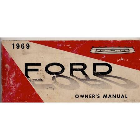 Photo 1969 Ford Galaxie 500, LTD Owners Manual $20
