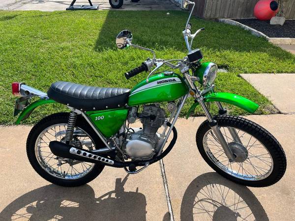 Photo 1971 HONDA SL100 $5,000