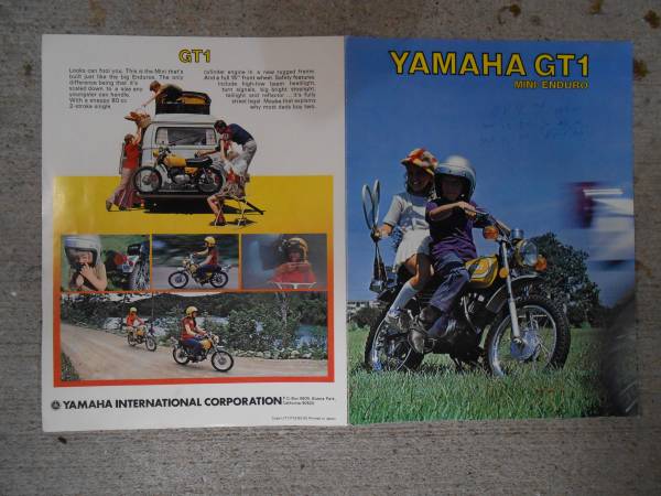 Photo 1973 Yamaha 80cc GT1 Mini-Enduro $1,500
