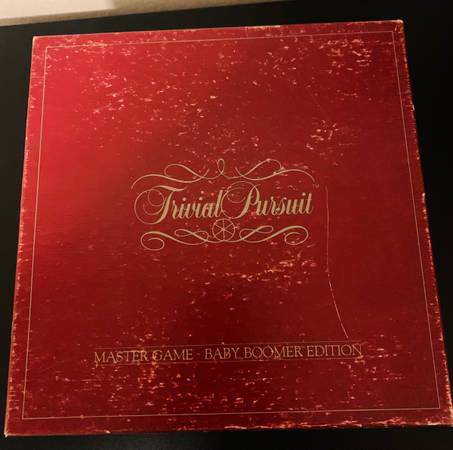 1981 Original Trivial Pursuit Master Game Baby Boomer Edition $30