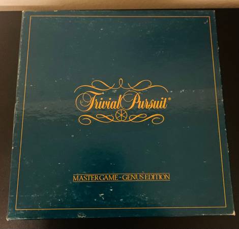 1981 Original Trivial Pursuit Master Game Genius Edition $30