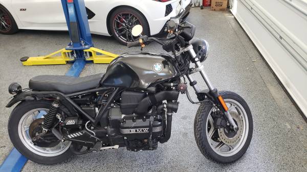 Photo 1991 BMW K75 Cafe racer conversion lots of new parts $4,400