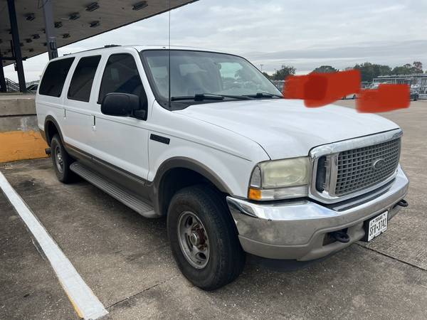 Photo 2002 Ford Excursion 7.3L PowerStroke 4x4 - $10,000 (Pasadena)