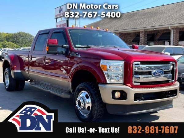 Photo 2013 Ford Super Duty F-350 DRW Truck F350 4WD Crew Cab 172 King Ranch - $39,795 (2013 Ford Super Duty F-350 DRW)