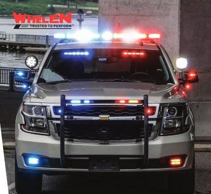 2015-2020 Chevy Tahoe Whelen Mirror Beams ION LED Lights POLICE FIRE ...