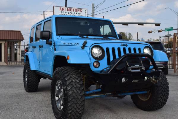 Photo 2017 Jeep Wrangler Unlimited Rubicon 4WD TWO Owner LIFTED - $37,999 (Houston)