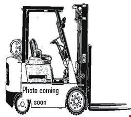Photo 2017 Toyota Forklift Three Stage Pneumatic Tire 4 Wheel Sit Down