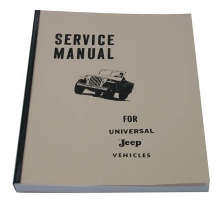 Photo 45-65 Universal Jeep CJ Service Manual $30