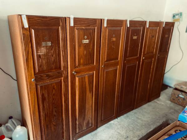 Photo 6 Individual Bay Oaks Country Club 55 Tall Oak Front Lockers Each $165
