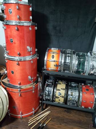Photo Aaron Gillespie Truth Custom Drum Set (shell pack) $1,200
