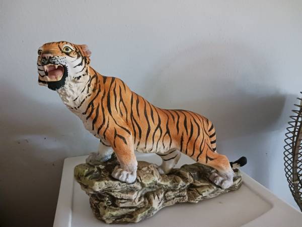 Photo Bengal Tiger Porcelain Figurine by Andrea Sadek $50
