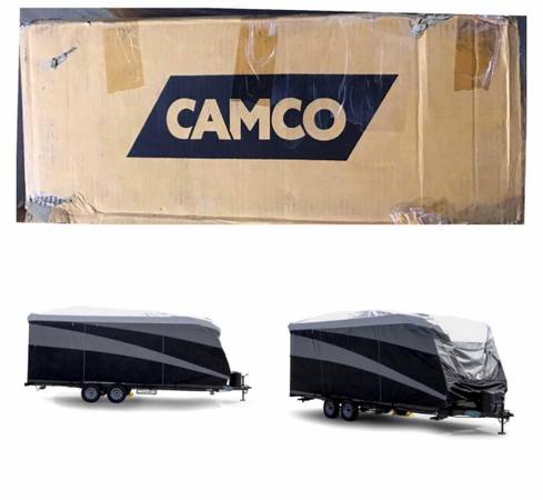 Photo Camco ULTRAGuard Supreme RV Cover - Fits Travel Trailers 20-22 (56126) $290
