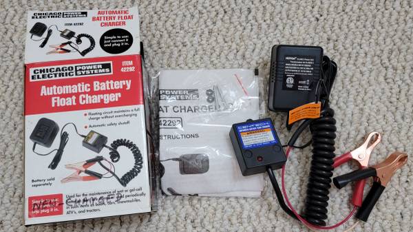 Chicago Electric Power Systems - Automatic Battery Float Charger 12V Model 42292 $10