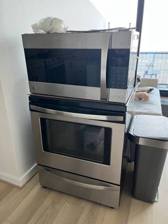 Photo Electric oven and microwave, Kenmore Elite $500