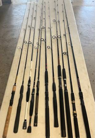 Photo Fishing Spinning rods $30