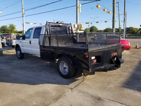 Ford F350 4WD DRW Dually Crew cab flatbed gooseneck 182k miles 2006 ...