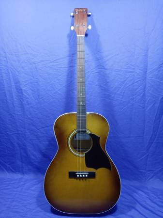 Photo Harmony Tenor 4-String guitar, USA 1960s $465