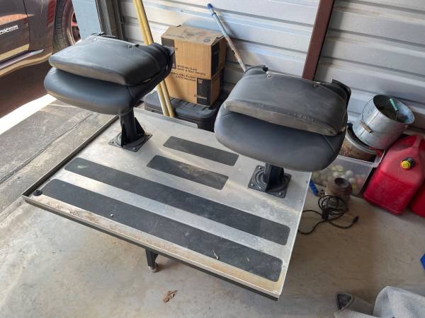 Hunting or fishing custom seats $285