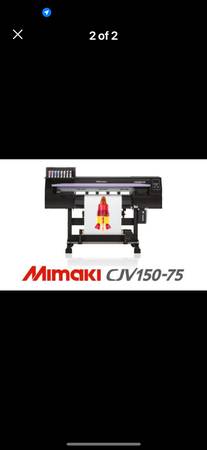 Photo Mimaki cjv150-75 eco solvant printer $8,000