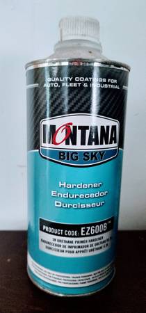 Photo Montana Big Sky clear coat Hardener Medium 1 Qt $26