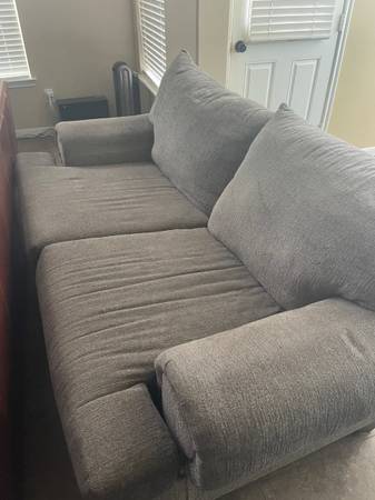 Photo Oversized loveseat and 2 person chair $400