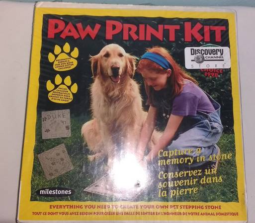Photo Paw Print Kit for Dogs $5