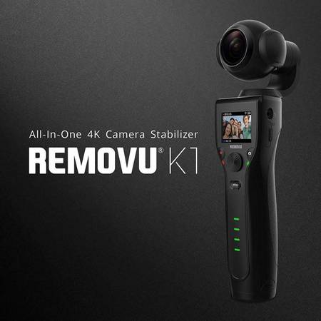 Photo REMOVU K1 3-Axis Handheld Gimbal with 4K Camera $185