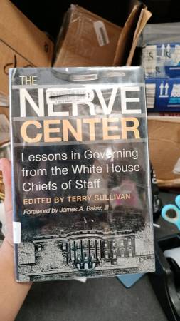 The Nerve Center Lessons in Governing - HKWH-1585443492 $17