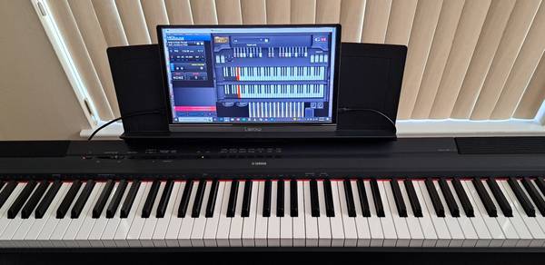 Photo Yamaha Digital Piano Keyboard P-125a. Mint Condition, Like New. $690