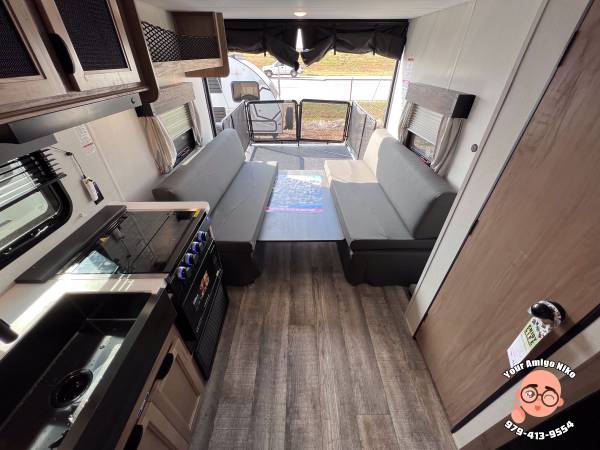 Photo 24 Forest River Cherokee Grey Wolf 22RRBL Toy Hauler RV  $34,787