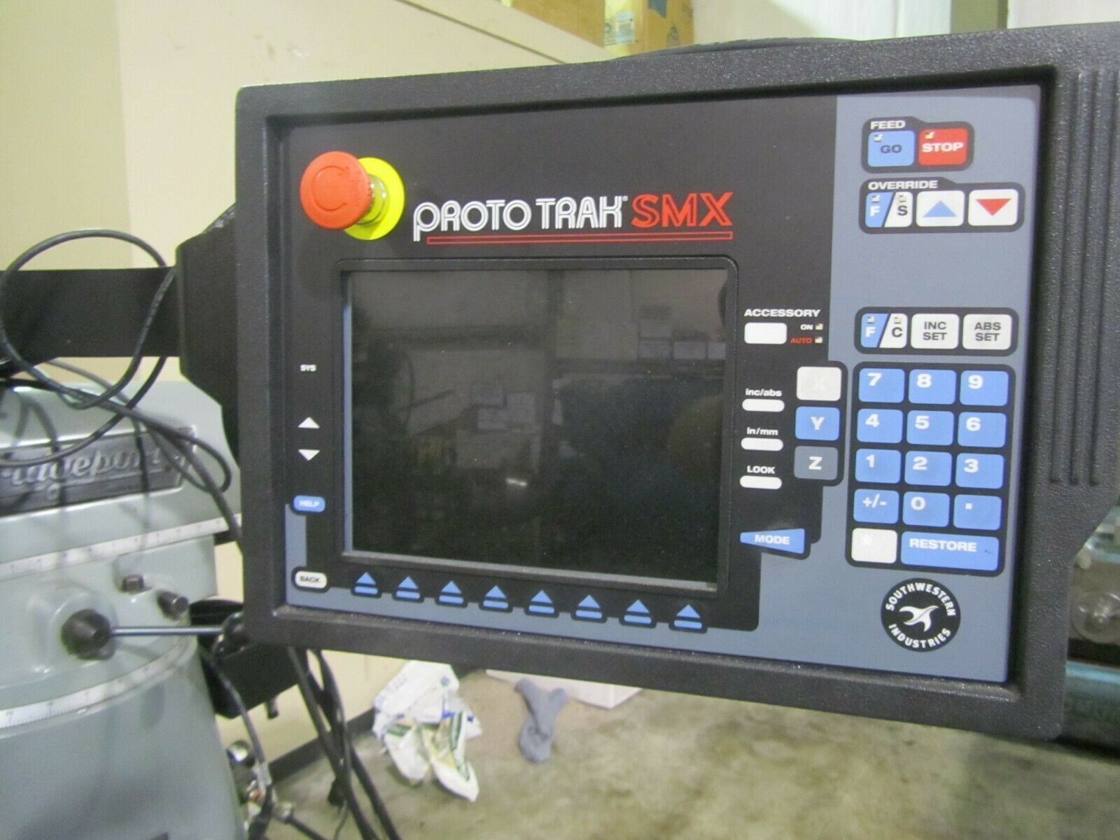Bridgeport 3Axis CNC Knee Milling Machine Tools For Sale Houston
