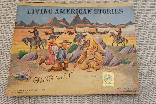 Photo 1962 Pop-Up Living American Stories Going West $10