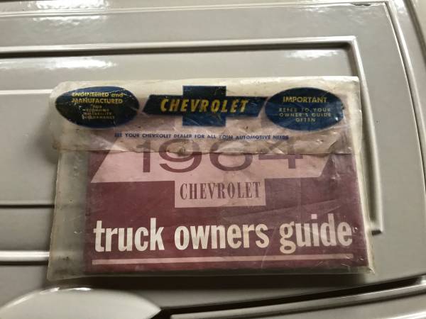 Photo 1964 Chevy Truck Panel Owners Manual Set $40