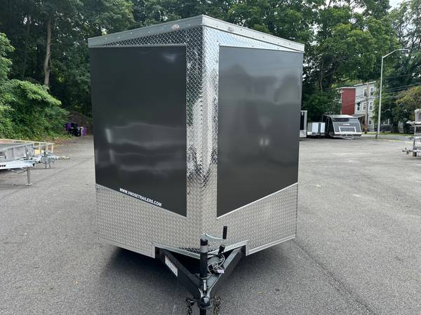 Photo 2024 SEED 7X16TA ENCLOSED TRAILER COMPLETE 16 ON CENTER $6,995