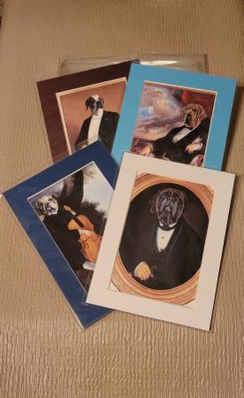 Photo 4 Distinguished Big Dog Portraits Prints $5