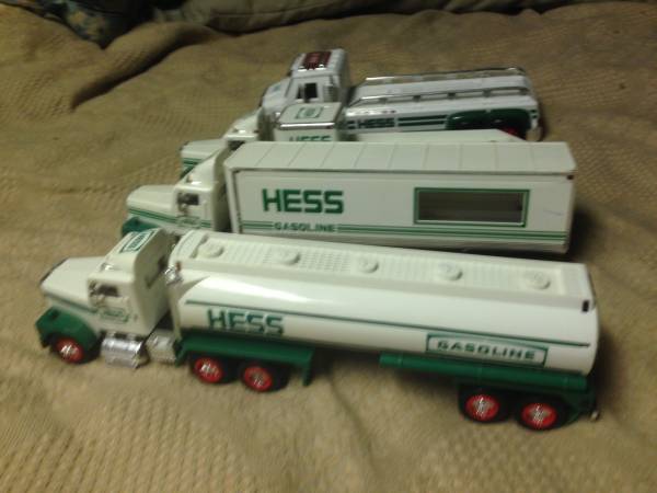 Photo 4 Hess Trucks 1990 1992 1995 2014 Hess Trucks $100