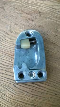 Photo 55-62 Chevrolet Pontiac Buick Cadillac RH door latch striker plate $30