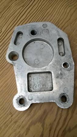 Photo 62-65 Ford Hurst top loader 4 speed shifter mounting plate 2816 $50