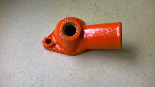 Photo 73-79 Chevrolet Corvette cast iron thermostat housing water outlet $25