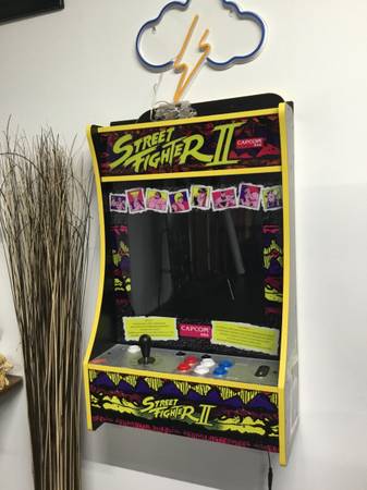 Photo Arcade1up Retro Video Game Cabinet Street Fighter 2 $160