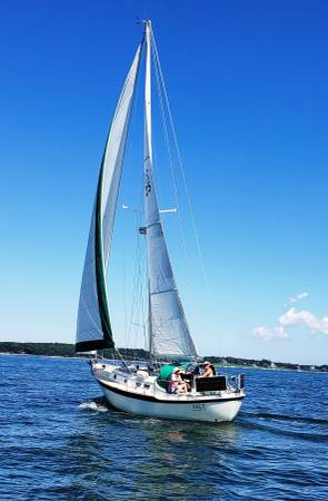 Classic Bluewater Sailboat $54,995